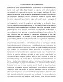 La Comunicación en las Organizaciones. El hombre es un ser eminentemente social