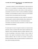 El papel del docente en el siglo XXI y las competencias que debe contar