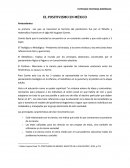 EL POSITIVISMO EN MÉXICO.