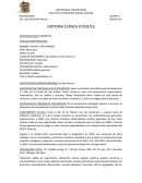 Historia clínica de Pseudomona euruginosa