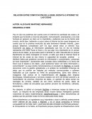 RELACION ENTRE COMPUTACIÓN EN LA NUBE, BIGDATA E INTERNET DE LAS COSAS