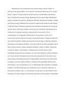 Determinación de las características de las armas de fuego en general.