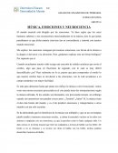 MÚSICA, EMOCIONES Y NEUROCIENCIA