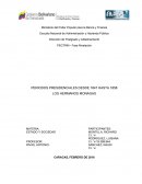 PERIODOS PRESIDENCIALES DESDE 1847 HASTA 1858 LOS HERMANOS MONAGAS