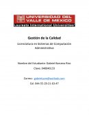 Integradora I Gestión de la Calida.