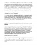 Las maneras de hacer publicidad más efectivas.