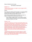 SALUDO Y FELICITACION DIA DE LA MADRE