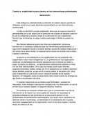 Cuando la subjetividad se torna heroica en las intervenciones profesionales