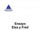 Ensayo Elsa y Fred