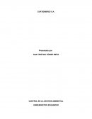 Política ambiental.