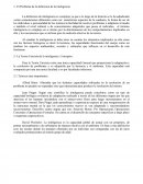 El Problema de la definicion de la inteligencia