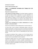 DEFINICIÓN COTIDIANA DEL TRABAJO DE LOS PROFESORES.