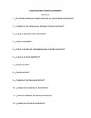 Teoria economica- cuestionario