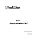 Caso ¿Respondiendo al WII?