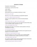 ENTREVISTA A MÍ MAMÁ