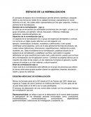 Metodologia y normalizacion.