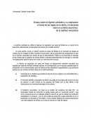 Ensayo sobre el régimen cambiario y su explicación a través de las reglas de la oferta y la demanda sobre el contexto económico