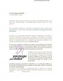 La psicologia del Baile.