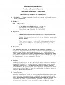 Práctica N.- 1 – Tema: Ensayo de Tracción en Probetas Metálicas de Sección Circular y Rectangular