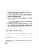 PROCEDIMIENTO PARA REALIZAR CORTE Y SOLDADURA SUBACUATICA