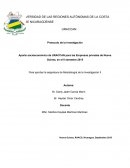 Aporte socioeconómico de URACCAN para las Empresas privadas de Nueva Guinea, en el II semestre 2015.