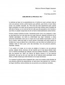 Analisis de la pelicula “El”