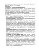 CONTRATO INIVIUAL DE TRABAJO TURNO VESPERTINO.