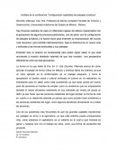 Análisis de la conferencia “Configuración capitalista de paisajes turísticos”