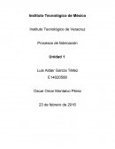 Procesos de fabricacion.