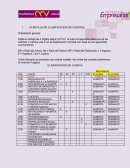 CONTABILIDAD. PLANTILLA DE CLASIFICACION DE CUENTAS