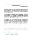 Sobre mi primera Jornada de Observación y Práctica Docente en la escuela Telesecundaria.