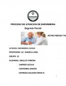 UN GRAN PROCESO DE ATENCION DE ENFERMERIA