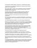El Planteamienos juridicos sobre el lenguaje de la administración...