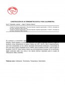 LA CONSTRUCCIÓN DE UN TERMOMETRO DIGITAL PARA CALORIMETRIA