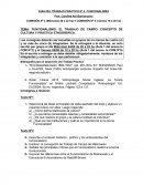 EL TRABAJO DE CAMPO. CONCEPTO DE CULTURA Y PRÁCTICA ETNOGRÁFICA.