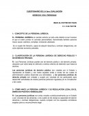 CLASIFICACIÓN DE LA PERSONA JURÍDICA DE DERECHO PÚBLICO Y DE DERECHO PRIVADO.