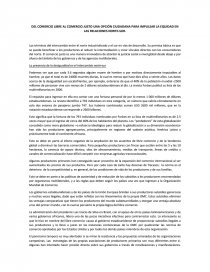 DEL COMERCIO LIBRE AL COMERCIO JUSTO UNA OPCIÓN CIUDADANA PARA IMPULSAR LA EQUIDAD EN LAS RELACIONES NORTE-SUR.. Página 1
