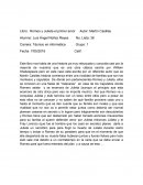 Romeo y Julieta el primer amor