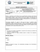 Informe- Observación de a estructura y funciones de máquinas y herramientas