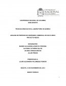 UN ANÁLISIS DE PERÓXIDO DE HIDRÓGENO COMERCIAL DE USO CLÍNICO