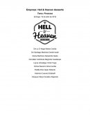 Empresa: Hell & Heaven desserts Tema: Finanzas