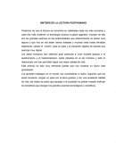 SINTESIS DE LA LECTURA POSTHUMANO