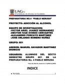 Adicción al alcohol en los estudiantes