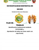 Identificación Institucional mediante FOTOCHEK.