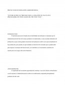 PROYECTO DE INVESTIGACIÓN AGROINDUSTRIAL.