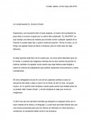 Carta Al Autor Del Libro "El Rastro" Antonio Ortuño