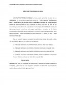 Acompaña publicaciones y certificado de emision radial