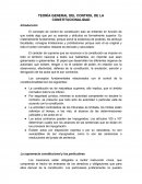 TEORÍA GENERAL DEL CONTROL DE LA CONSTITUCIONALIDAD