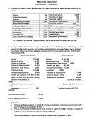 Ejercicios Estructura - Económica y Financiera