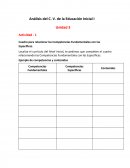 Cuadro para relacionar las Competencias Fundamentales con las Específicas.